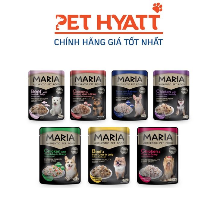 Pate Cho Chó MARIA Nhiều Vị
