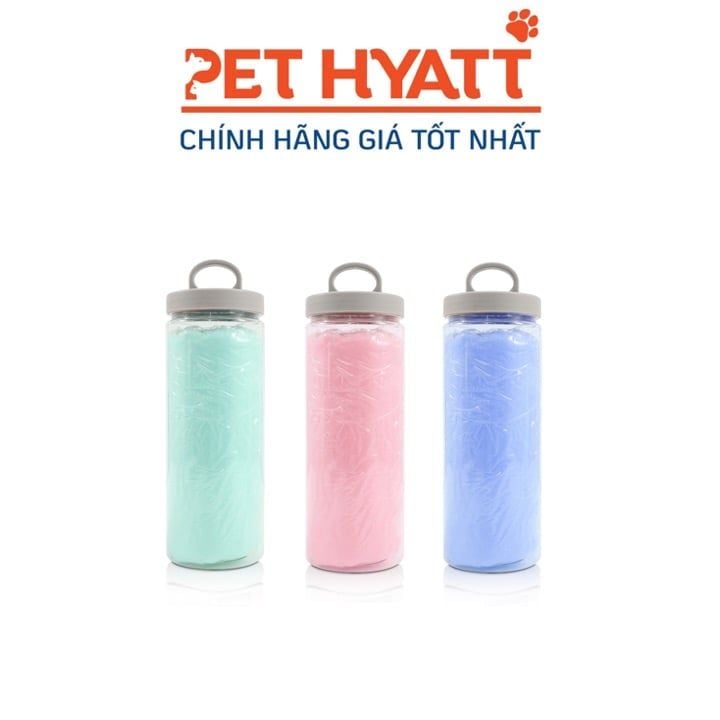 Khăn Tắm Cho Thú Cưng Hộp Trong Có Nắp