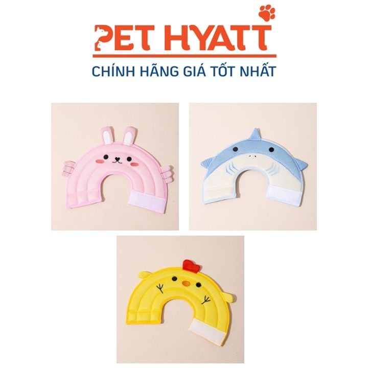 Vòng Chống Liếm Cho Thú Cưng Hình Hoạt Hình