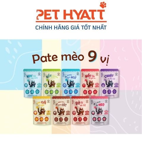  Pate Tươi Cho Mèo GOOGAGA Nhiều Vị 