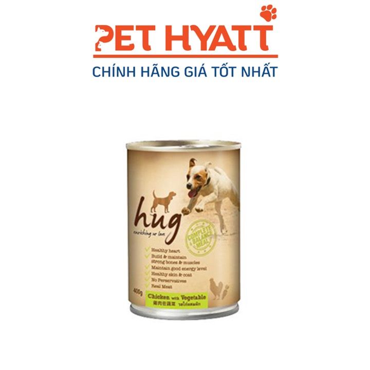 Pate Lon Dành Cho Chó HUG Nhiều Vị