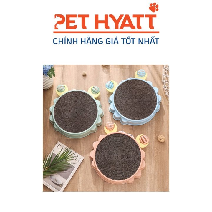 Bàn Cào Móng Hình Con Cua Cho Mèo