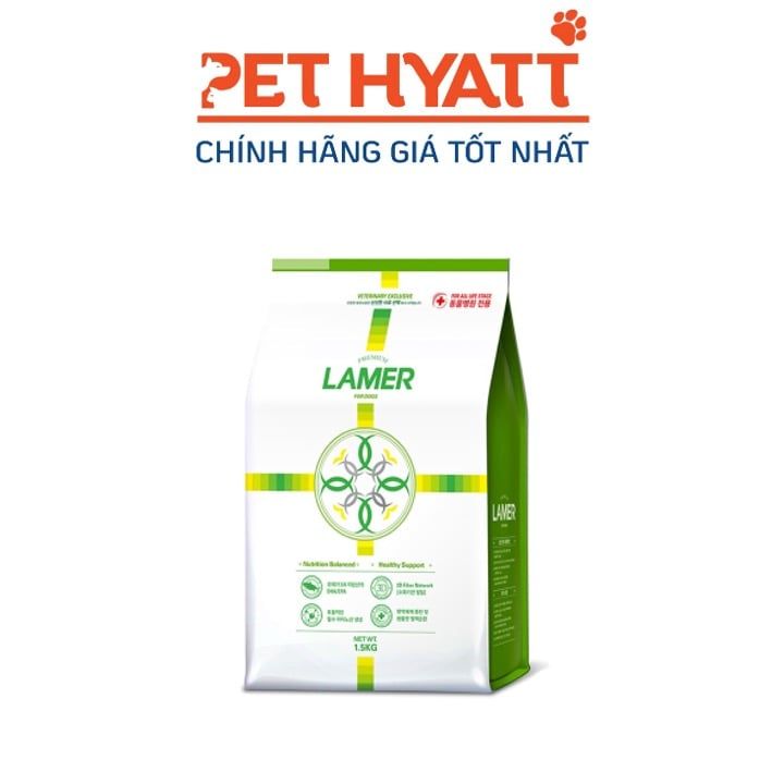 Hạt Cho Chó Mọi Lứa Tuổi Cung Cấp Dinh Dưỡng & Tăng Cường Miễn Dịch PREMIUM LAMER