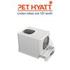 Nhà Vệ Sinh Hình Hộp Cửa Viền Cho Mèo