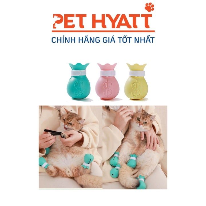 Đồ Bọc Chân Mèo Chống Xước