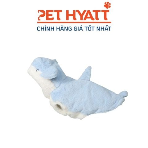  Áo Lông Có Nón Hình Cá Mập Xanh Cho Thú Cưng 