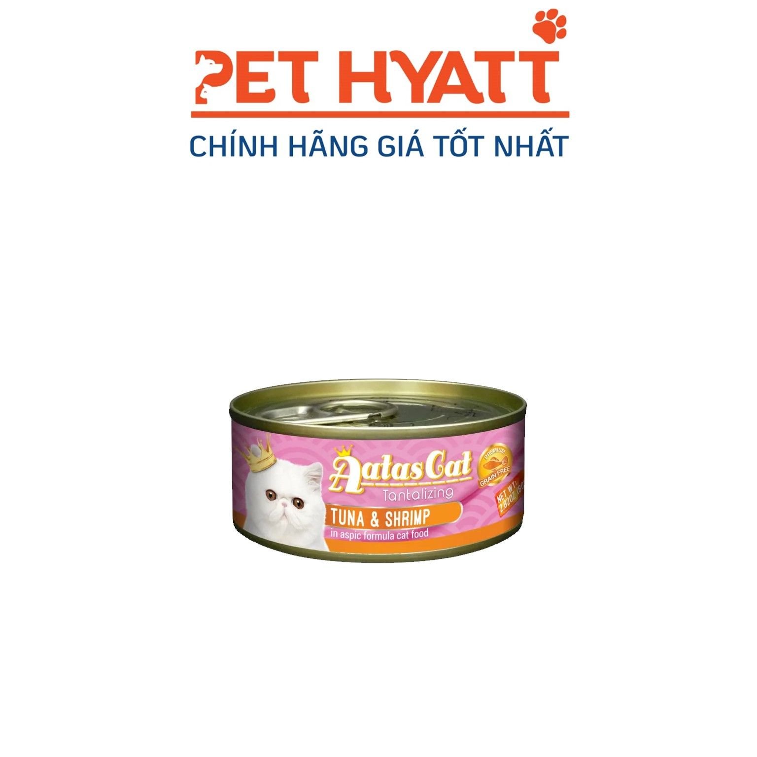 Tantalizing Pate Cho Mèo Vị Cá Ngừ & Tôm AATASCAT Tuna & Shrimp