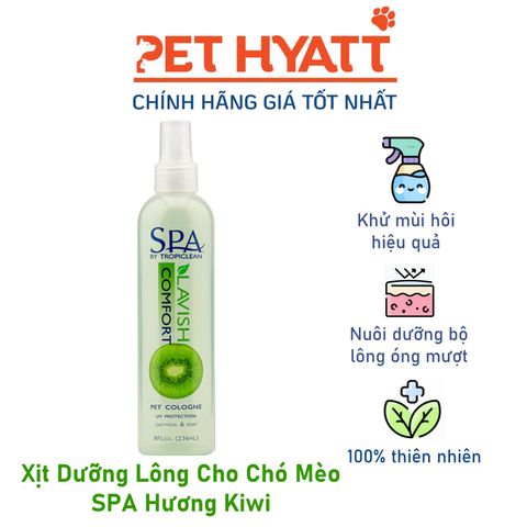  Xịt Dưỡng Lông Cho Chó Mèo Hương Kiwi SPA Comfort Cologne 