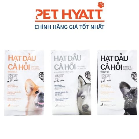  Hạt Dầu Cá Hồi Cho Chó KING'S PET 