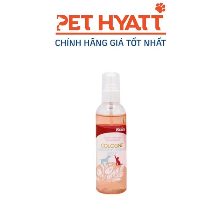 Nước Hoa Chuyên Dụng Khử Mùi Hôi Cho Thú Cưng BIOLINE