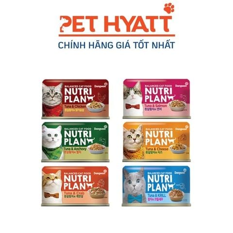  Pate NUTRI PLAN Cho Mèo Nhiều Vị 