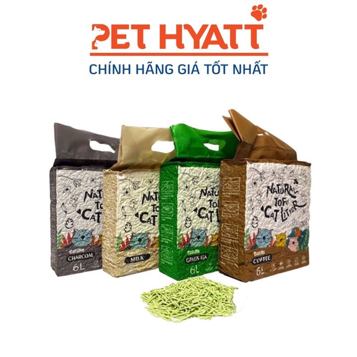 Cát Đậu Nành Vệ Sinh Cho Mèo TOFU NATURAL CATSME Nhiều Hương