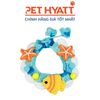 Yếm Đan Len Hình Cá & Sao Biển Cho Thú Cưng (XS-M)
