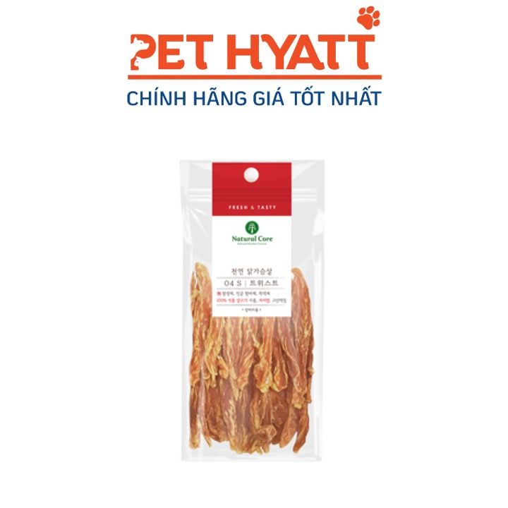 Bánh Thưởng Cho Chó NATURAL CORE Thịt Ức Gà Sấy Cứng