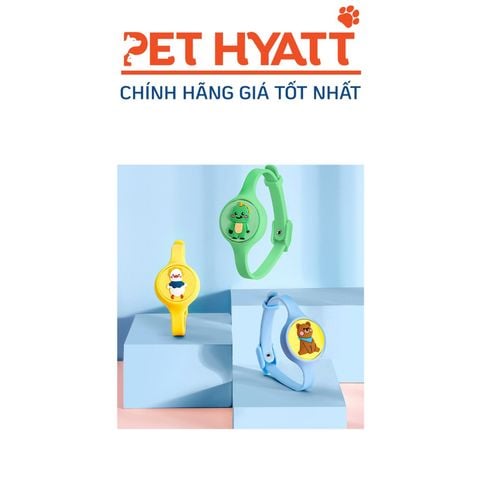  Vòng Cổ Ngừa Ve Rận Mặt Hoạt Hình Cho Thú Cưng 