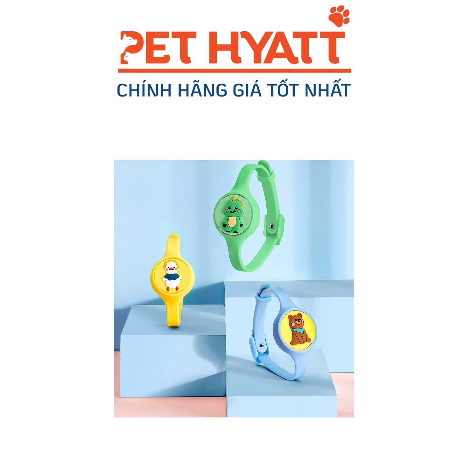 Vòng Cổ Ngừa Ve Rận Mặt Hoạt Hình Cho Thú Cưng