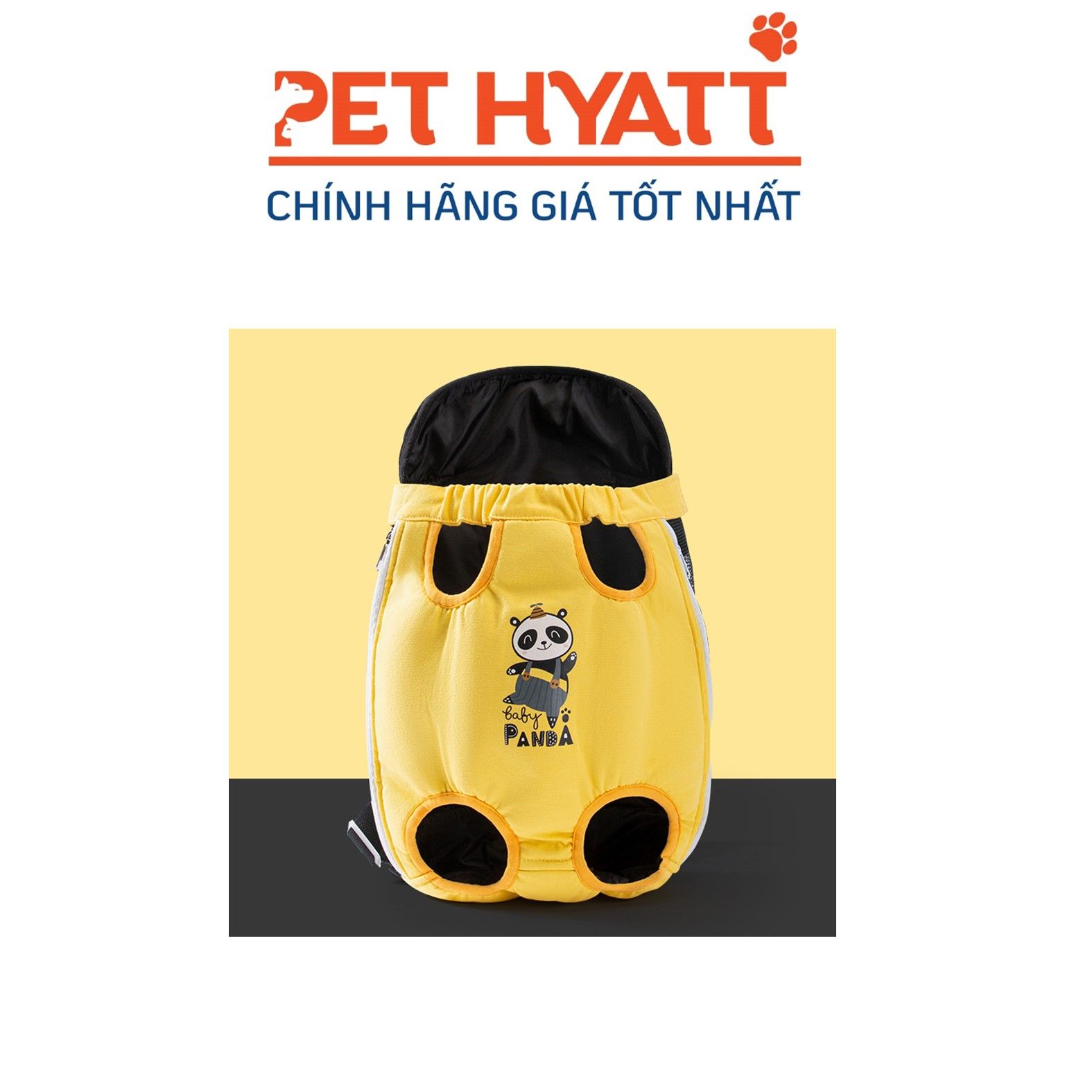 Địu Vận Chuyển Thú Cưng Hình Gấu Panda