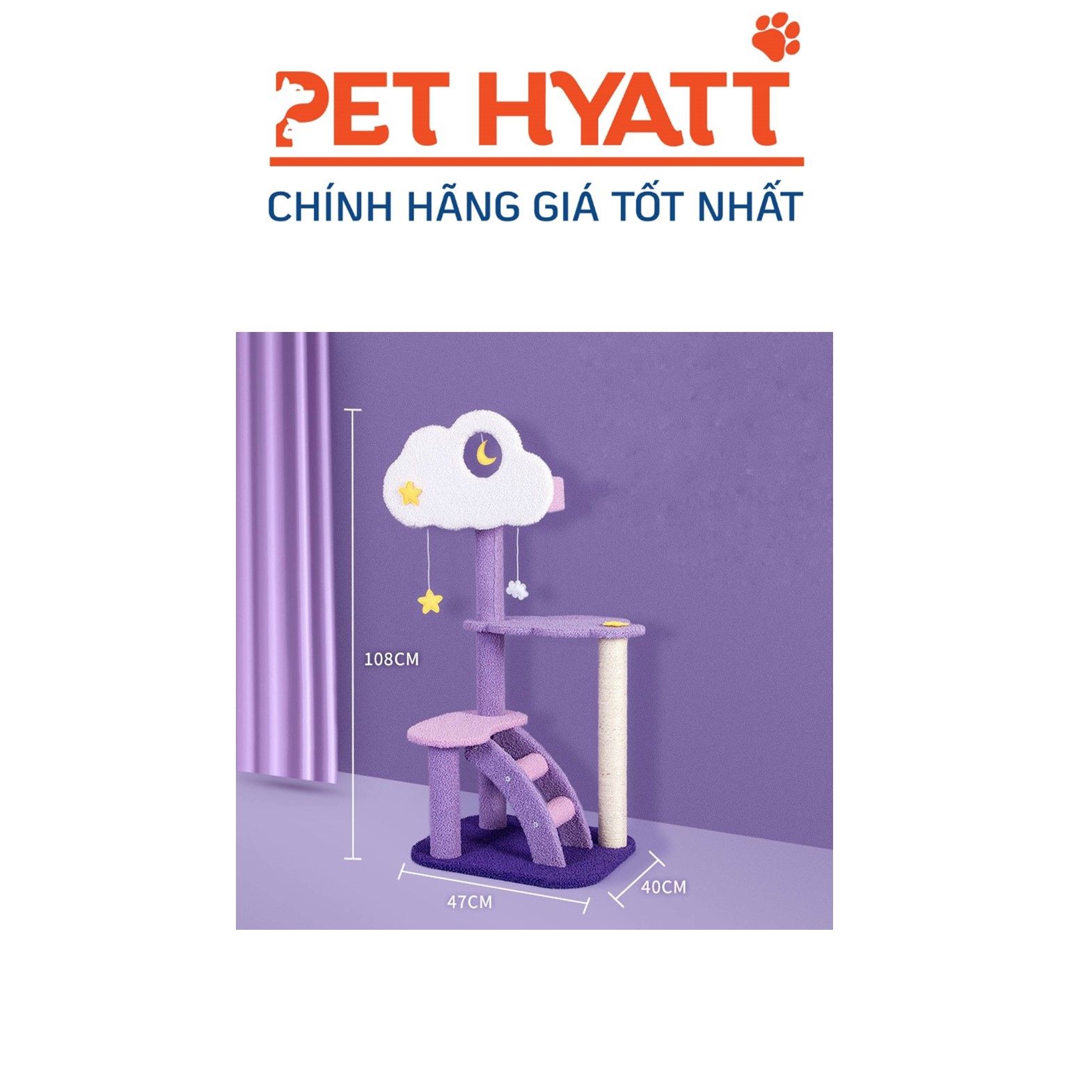 Cattree Mộng Mơ Cho Mèo - Size Lớn