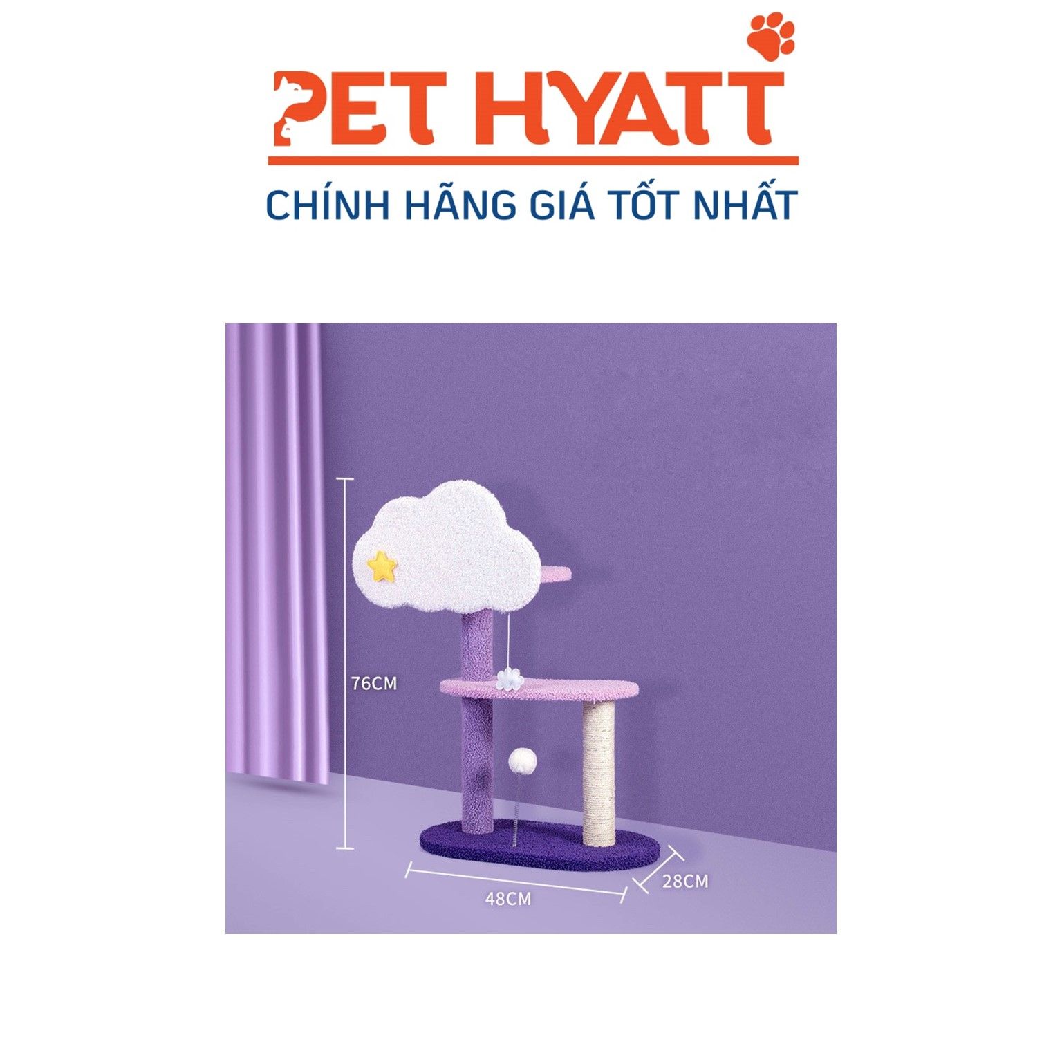 Cattree Mộng Mơ Cho Mèo - Size Nhỏ