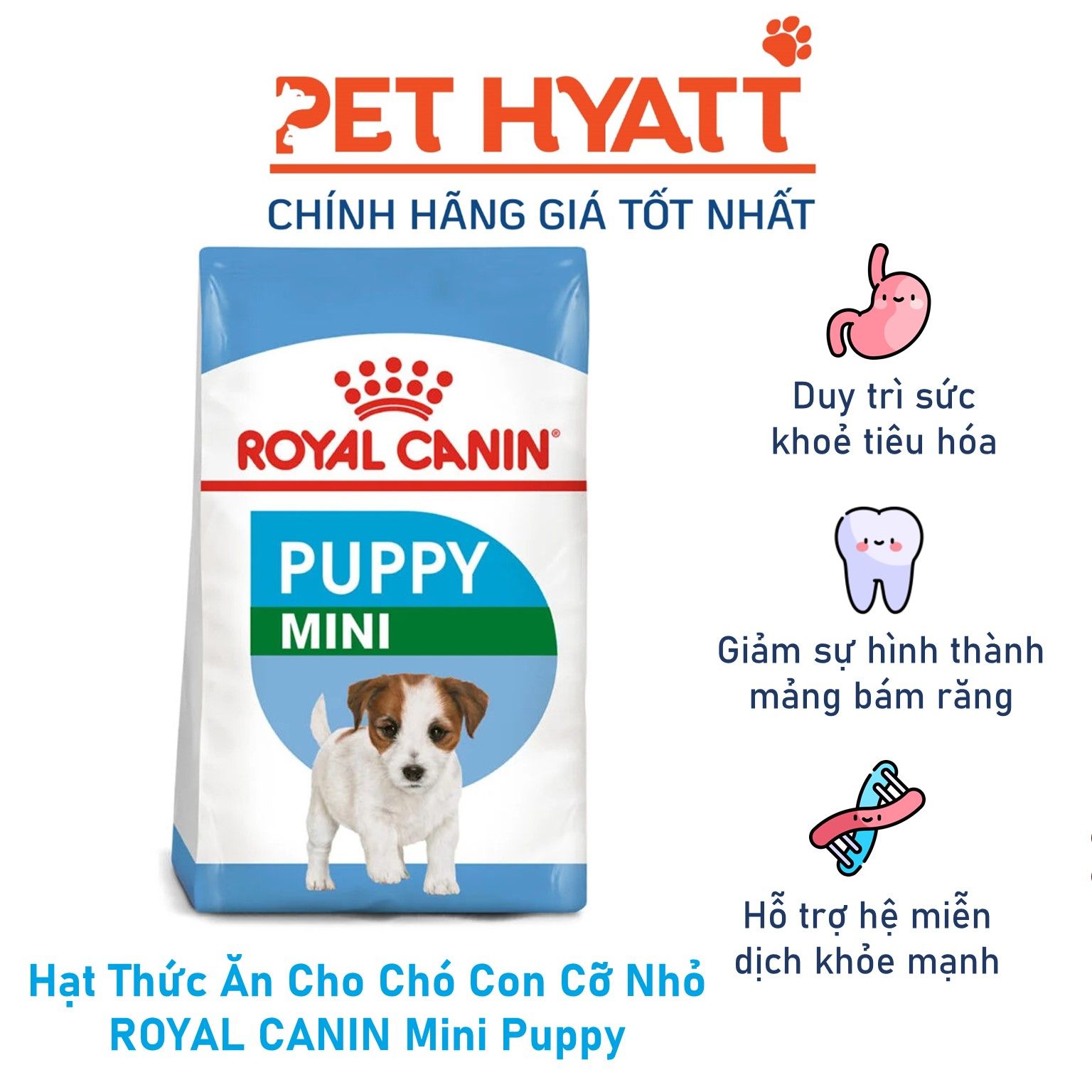Hạt Thức Ăn Cho Chó Con Cỡ Nhỏ ROYAL CANIN Mini Puppy