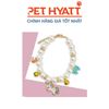 Vòng Cổ Ngọc Trai Kèm Charm Cho Thú Cưng
