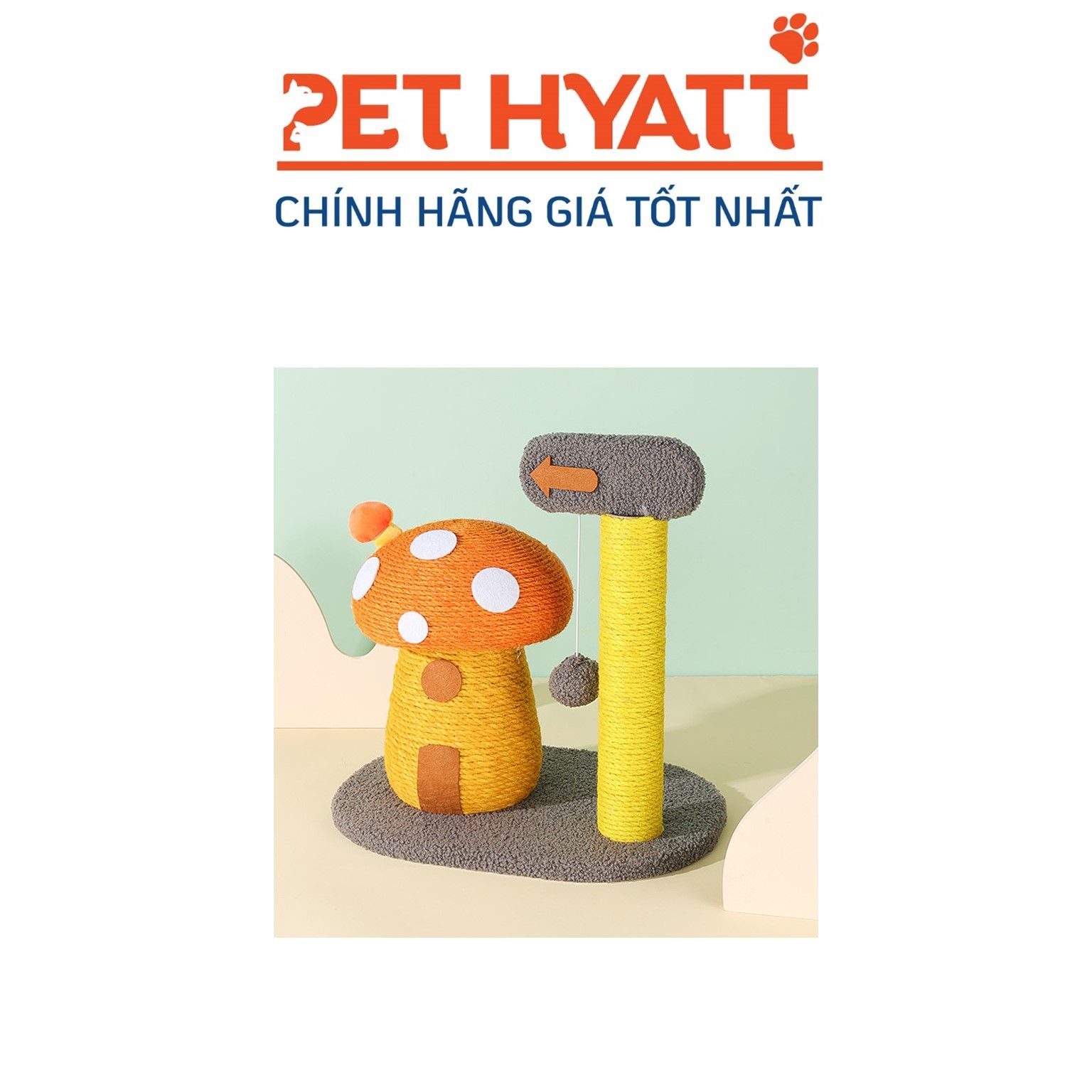 Cattree Dành Cho Mèo Hình Nấm