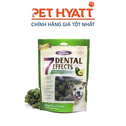  Bánh Thưởng Cho Chó Gặm Sạch Răng Vị Bơ VEGEBRAND 7 Dental Effects Avocado Dental Stick 