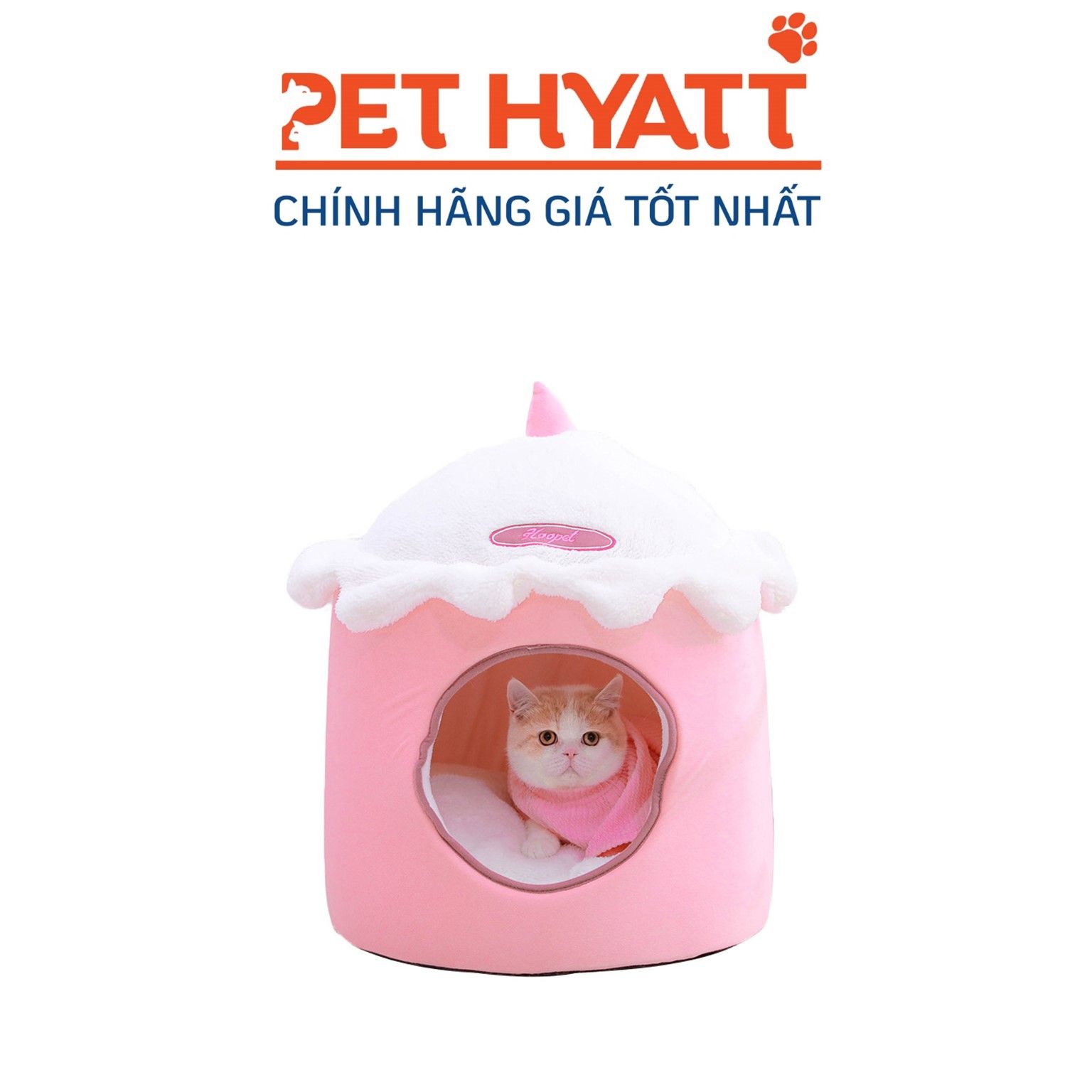 Ổ Nệm Hình Cây Kem Cho Thú Cưng