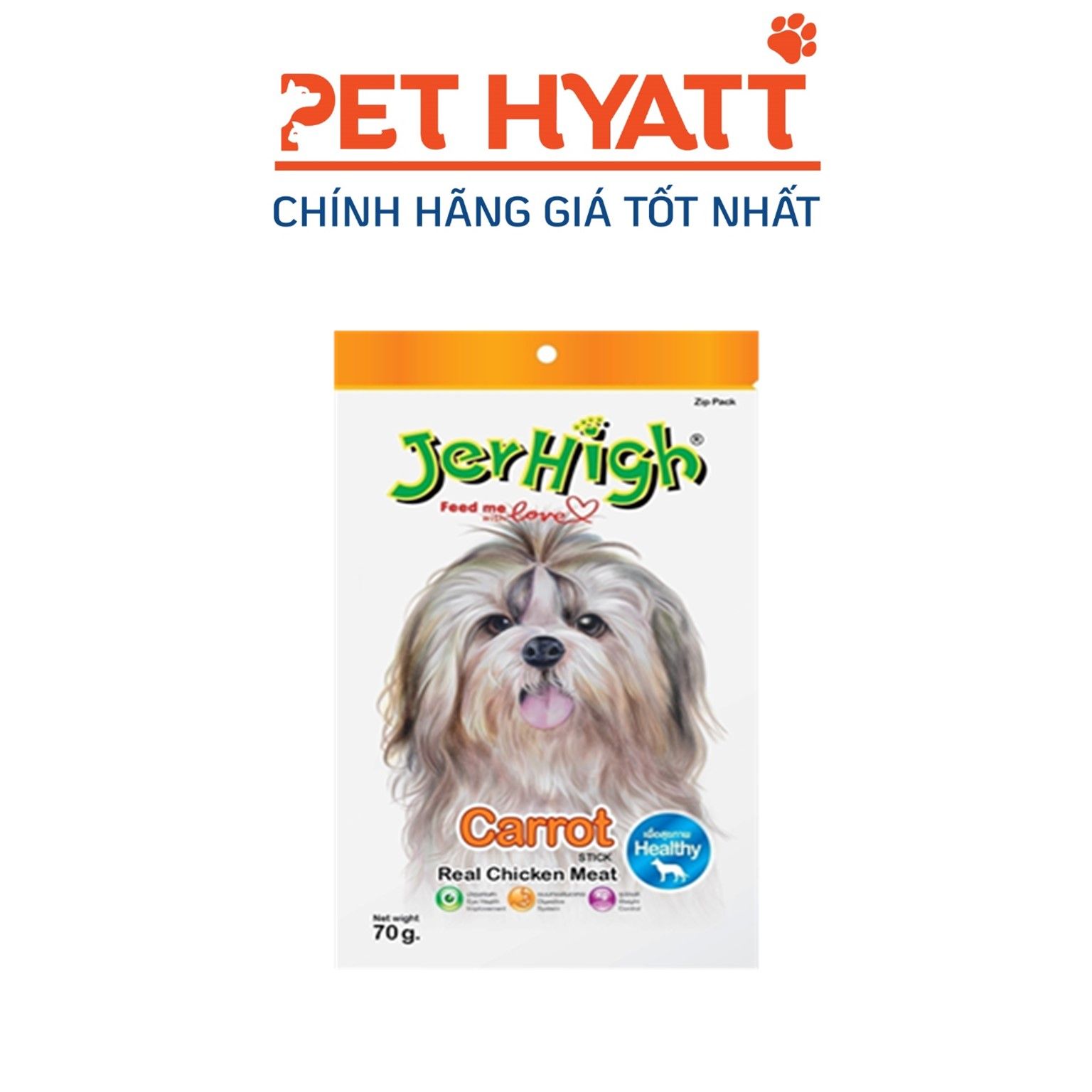 Bánh Thưởng Cho Chó Vị Cà Rốt JERHIGH Carrot