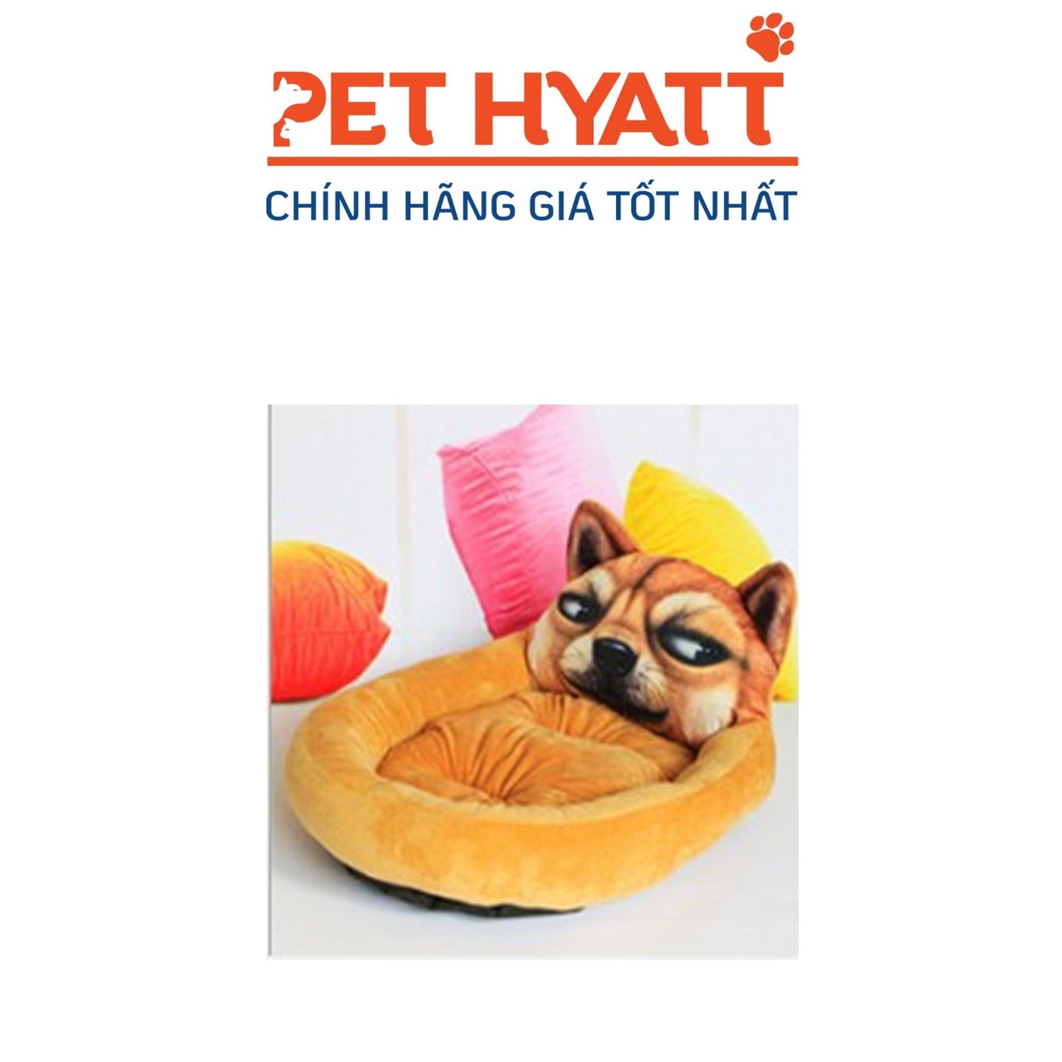 Nệm Hình Mặt Thú Cho Thú Cưng