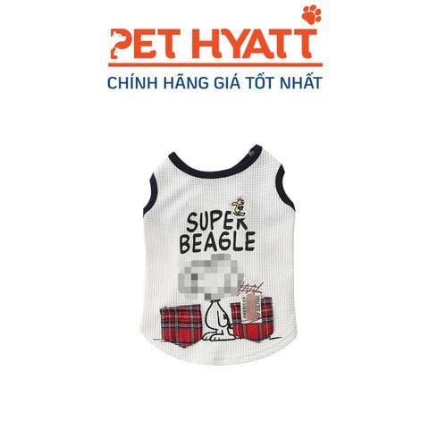  Áo Thun Sát Nách Super Beagle Cho Thú Cưng 