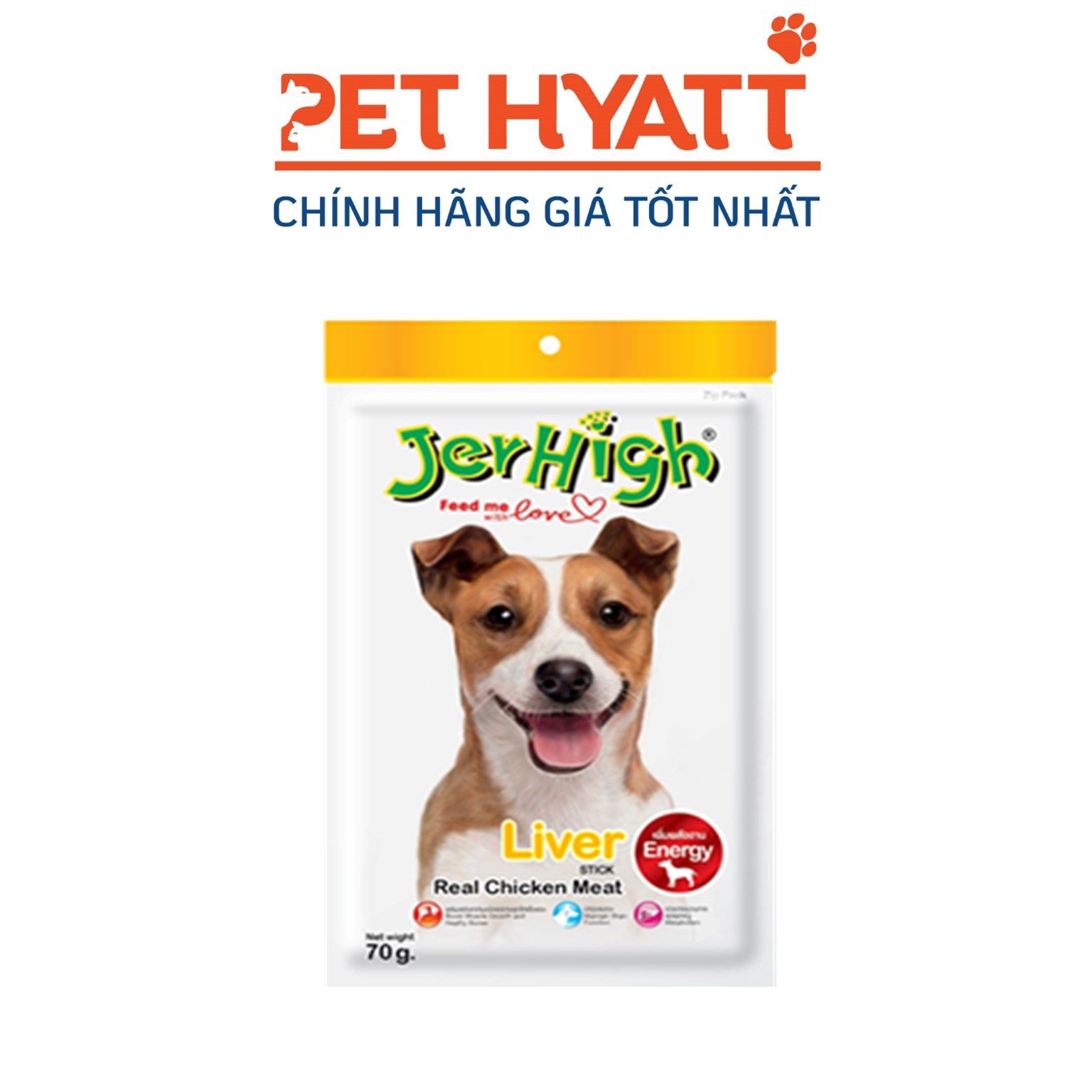 Bánh Thưởng Cho Chó Vị Gan Gà JERHIGH Liver