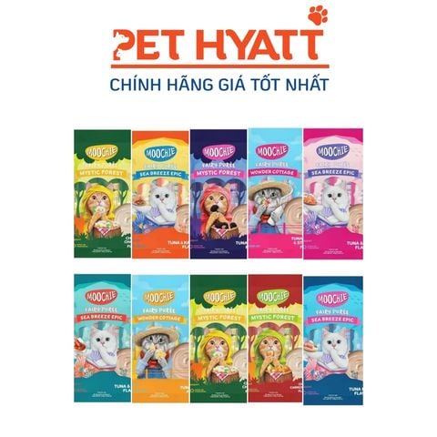  Soup Thưởng Cho Mèo Nhiều Vị MOOCHIE 