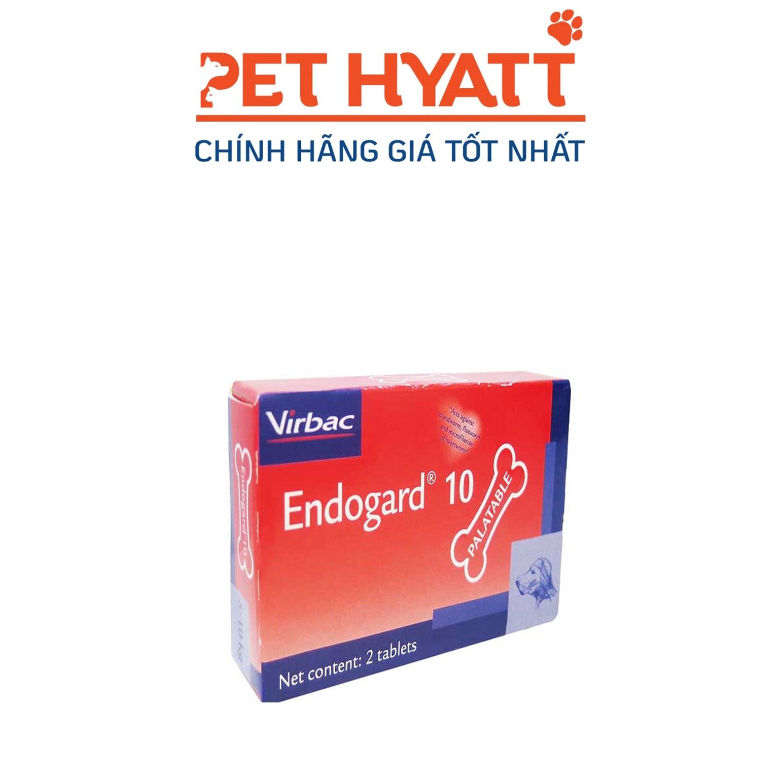 Viên Tẩy Giun Cho Chó VIRBAC Endogard® 10