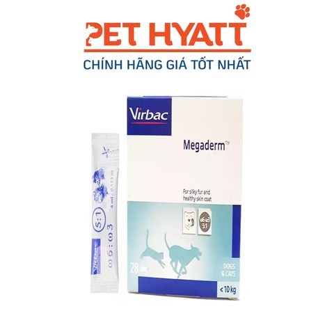  Gel Dinh Dưỡng Giúp Mượt Lông & Hỗ Trợ Viêm, Ngứa Da VIRBAC Megaderm 