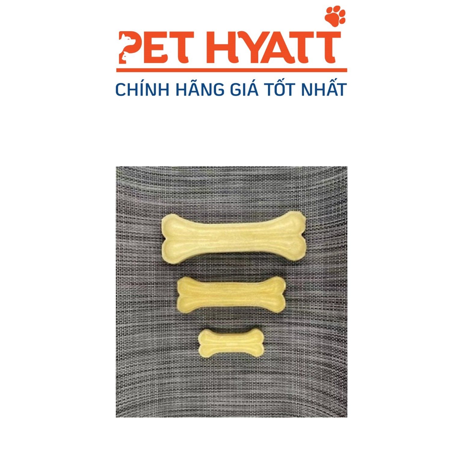 DOGCHEW Bánh Thưởng Xương Da Bò Cho Chó Gặm Sạch Răng