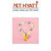 Vòng Cổ Dây Xích Nhựa Chuông To Cho Thú Cưng