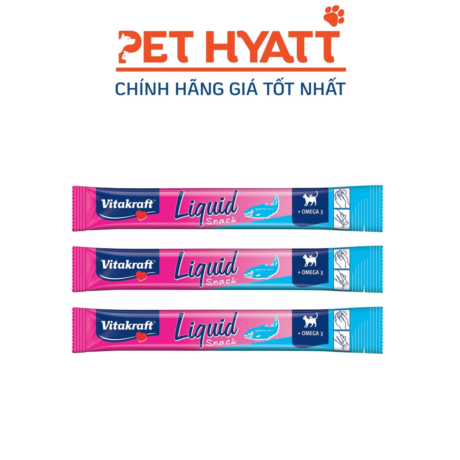 Soup Thưởng Cho Mèo VITAKRAFT Liquid Snack 15G
