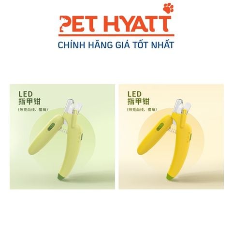  Kềm Cắt Móng Hình Quả Chuối BANANA-SHAPED PET NAIL Cho Thú Cưng 