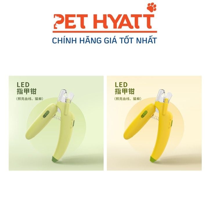 Kềm Cắt Móng Hình Quả Chuối BANANA-SHAPED PET NAIL Cho Thú Cưng