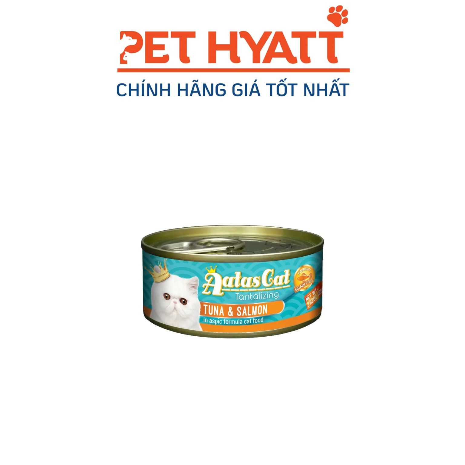 Tantalizing Pate Cho Mèo Vị Cá Ngừ & Cá Hồi AATASCAT Tuna & Salmon