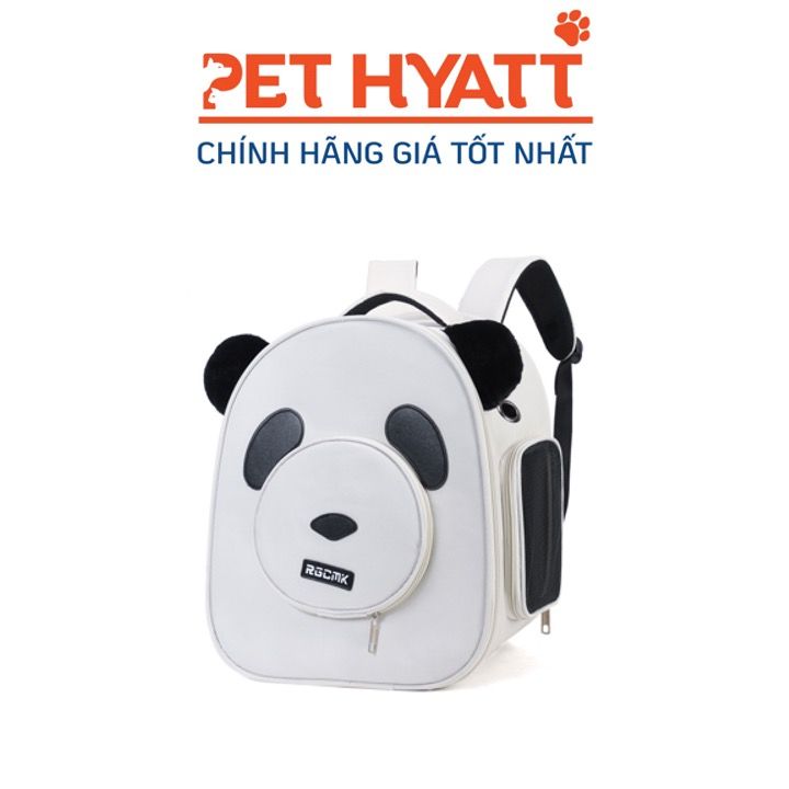 Balo Vải Mặt Gấu Trúc Cho Thú Cưng