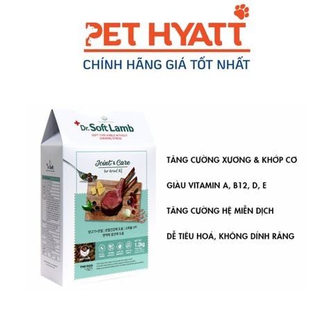  Hạt Mềm Hỗn Hợp Cho Chó Lớn Vị Cừu DR.SOFT Breed All 