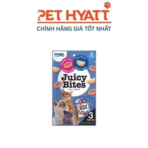  Bánh Thưởng Cho Mèo INABA Juicy Bites 