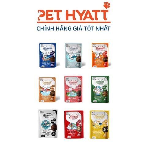  Pate Cho Mèo Nhiều Vị MEOWCAT 