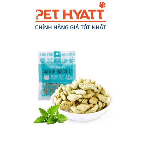  Bánh Quy Cho Mèo Catnip Biscuits Hình Con Cá 