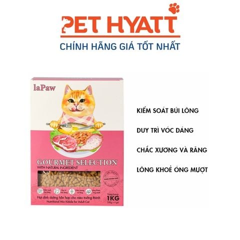  Hạt Dinh Dưỡng Hỗn Hợp Cho Mèo Trưởng Thành LAPAW Gourmet Selection Adult 