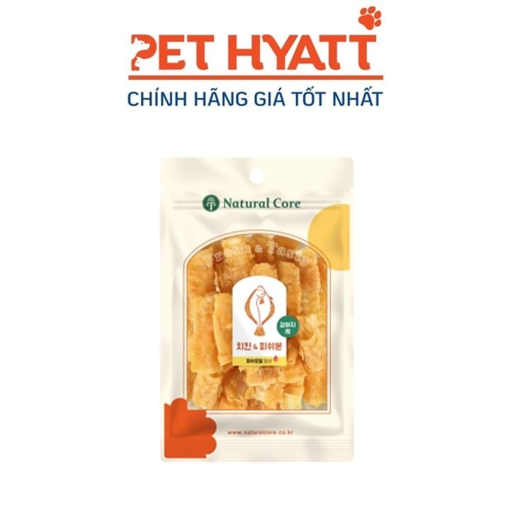 Bánh Thưởng Cho Chó NATURAL CORE Thịt Gà Cuộn Xương Cá