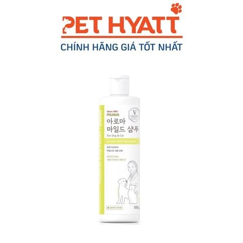  Sữa Tắm Thảo Dược Cho Chó Mèo PRUNUS Aroma Mild Shampoo 