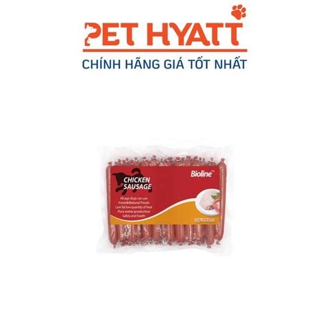  Xúc Xích Cho Chó Vị Gà BIOLINE Chicken Sausage 